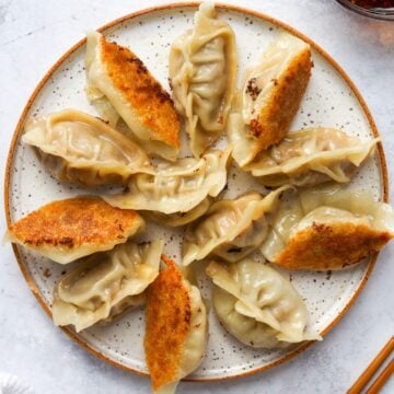 featured image of pork cabbage dumplings