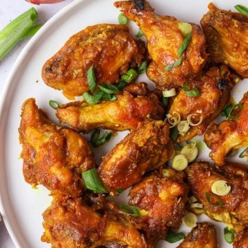 featured image of crispy curry wings