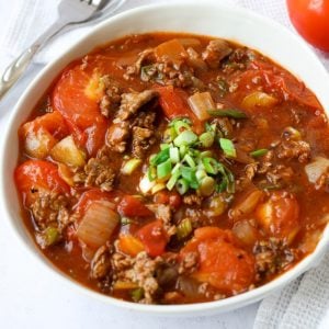 featured image of chinese tomato beef stir fry