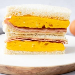 Hong Kong ham and egg sandwich