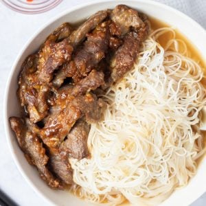 Satay Beef Noodle Soup