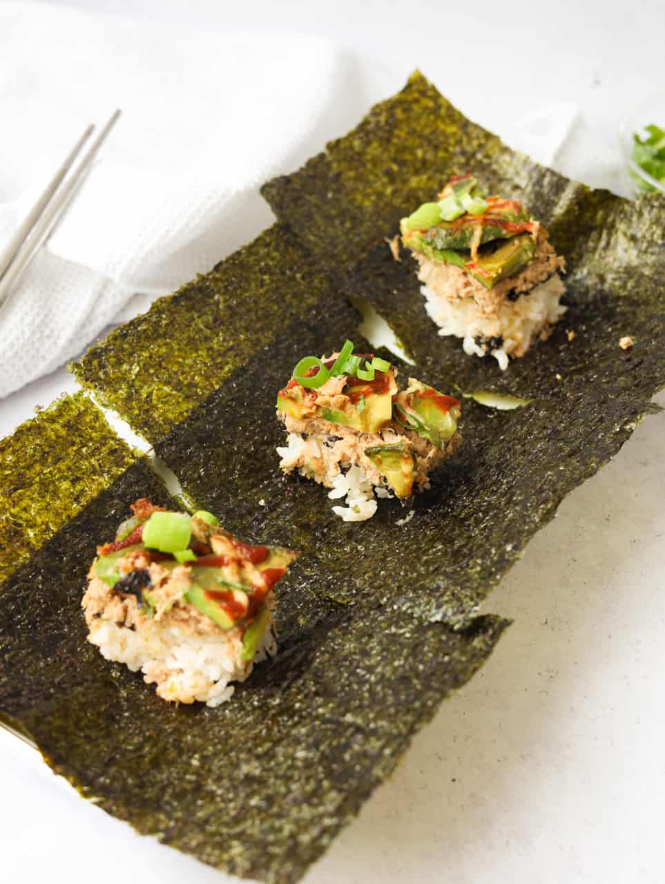 Spicy Tuna Sushi Bake