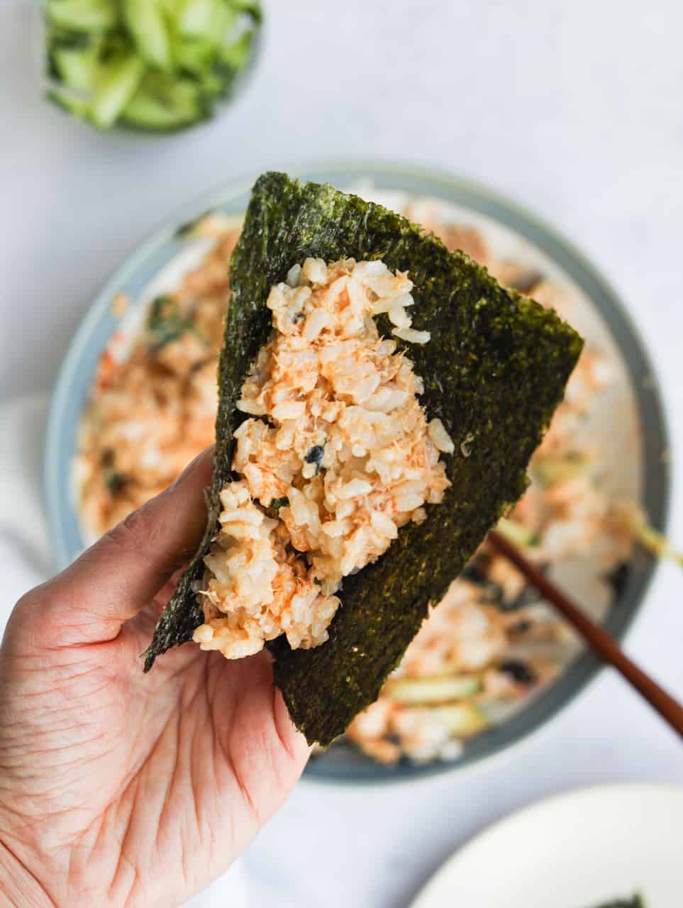 Japanese Spicy Tuna Rice Bowl