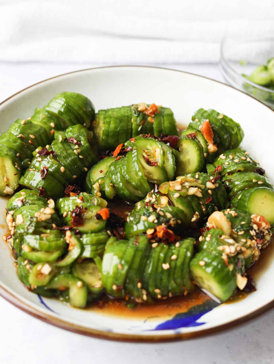 Spicy Asian Cucumber Salad