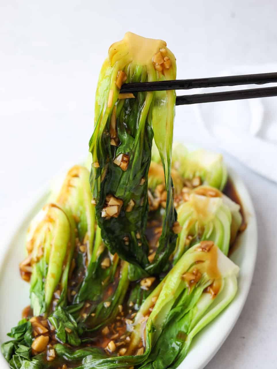 garlic bok choy