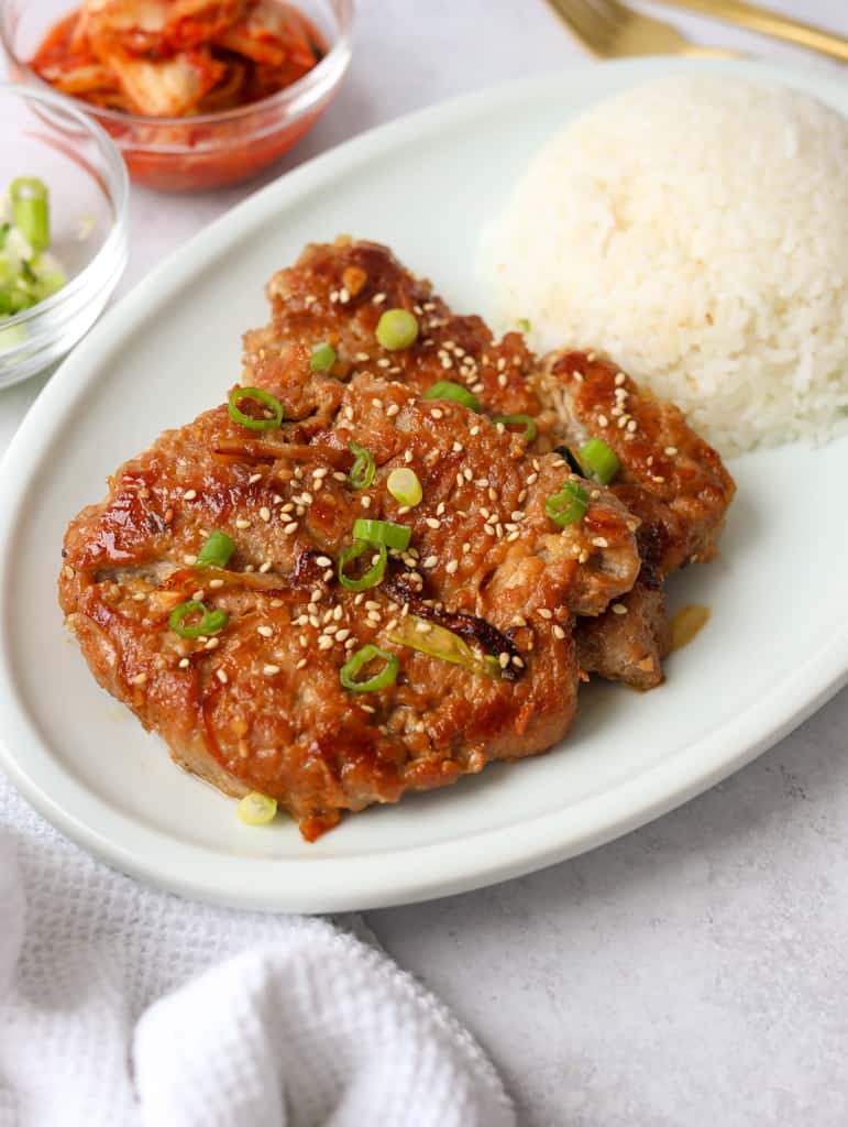 Korean Style Pork Chops
