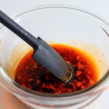 Meanwhile, in a small bowl combine Dressing ingredients as listed.