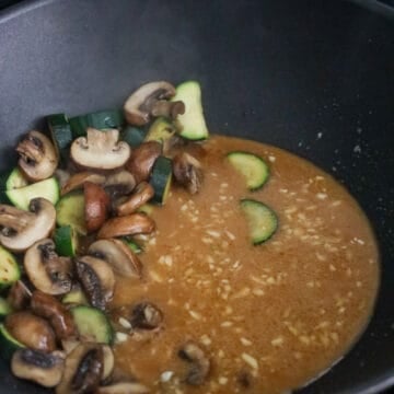 simmer the sauce