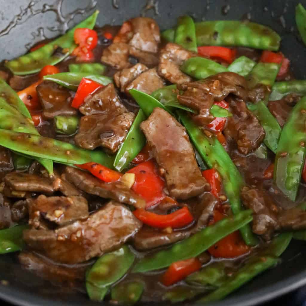 Toss in Cooked Beef