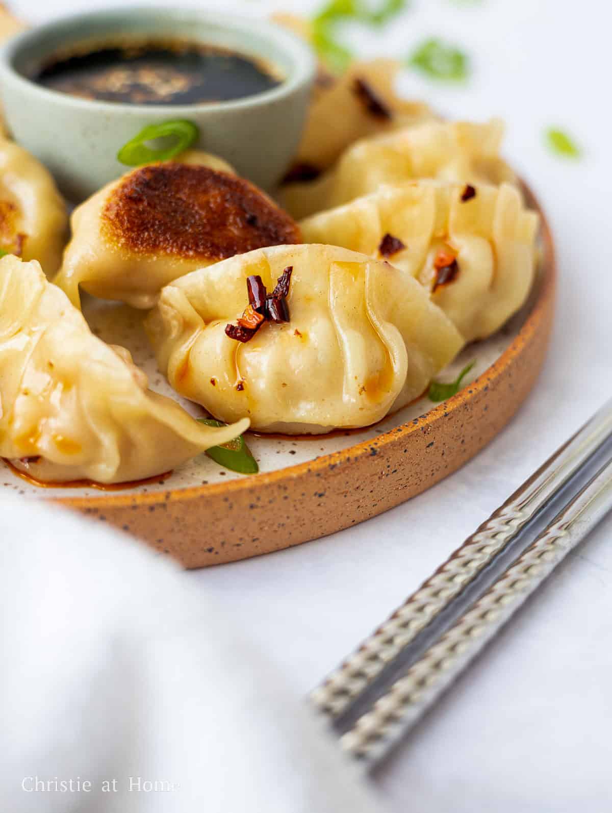 pork and shrimp dumplings