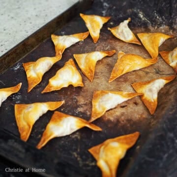 Bake in the middle rack for 14-15 minutes until golden brown. No need to flip over. Remove them from the baking sheet and enjoy hot!