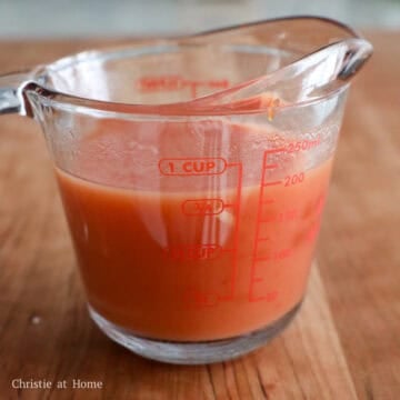Sweet, tangy, and savory ketchup-based sauce mixed until smooth.
