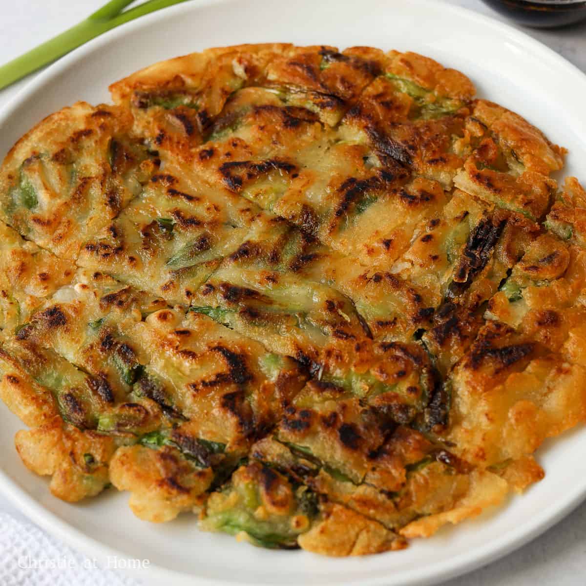Pajeon (Korean scallion pancake)